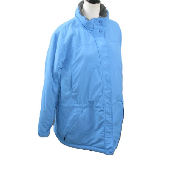 L.L. Bean Blue Polartek 3/4 Length Winter Jacket Size XLP - Picture 5 of 8